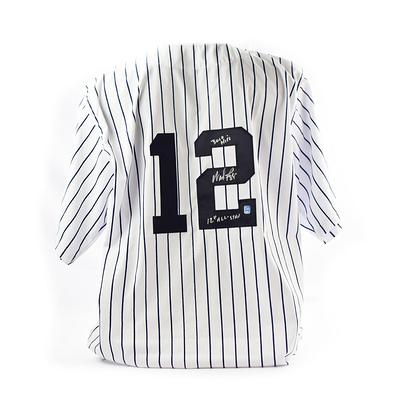 Don Mattingly New York Yankees Fanatics Authentic Autographed White  Majestic Cooperstown Collection Replica Jersey