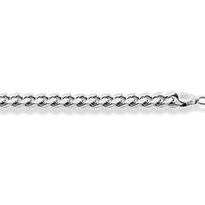  Miabella Solid 925 Sterling Silver Italian 12mm (1/2