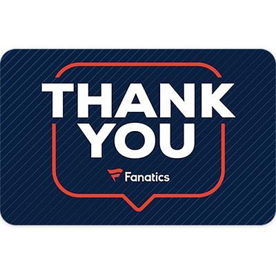 Fanatics Gift Card