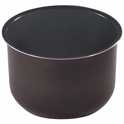 Instant Pot Ceramic Non Stick Interior Coated Inner Cooking Pot 8 Quart &  Pot Silicone Lid 8 Quart - Yahoo Shopping