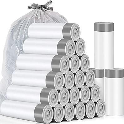 4 Gallon Drawstring Small Trash Bags- Strong Small Trash Can Liners,  Unscented White Garbage Bags for Bathroom, Kitchen, Bedroom, Office, 60  Count(Upgraded - Easy to Separate) - Yahoo Shopping