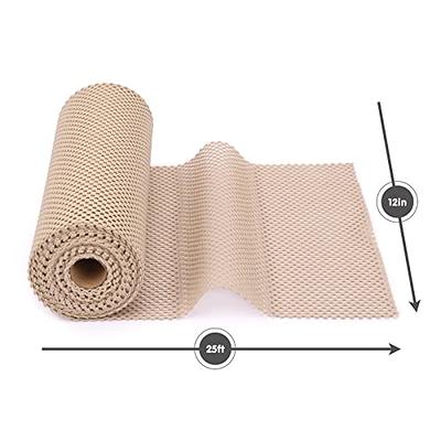 Moretoes Shelf Liner, Non-Adhesive 12 Inch x 25 Feet Strong Grip