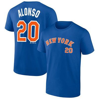 Men's New York Mets Pete Alonso Fanatics Branded Black Big