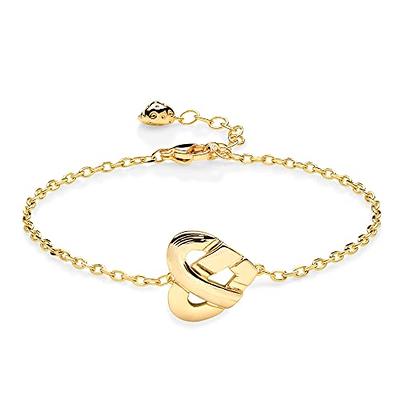 Women's Dainty Classic Gold Link Bracelets