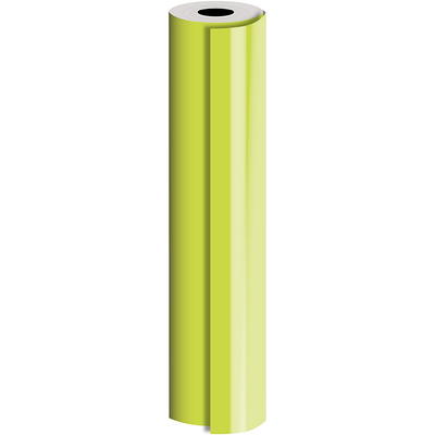 JAM Industrial Bulk Wrapping Paper, 1/Pack, Matte Lime Green Gift