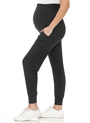 Cuddl Duds Women's Leggings Charcoal - Charcoal Heather Fleecewear Stretch  Over-Belly Maternity Leggings - Yahoo Shopping