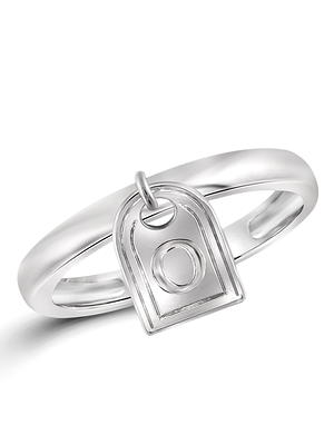 Jewelersclub Women's Initial Letter Ring