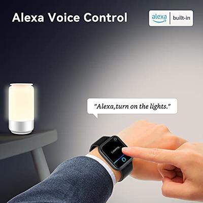 Smart Watch for Men Women Alexa Built-in, 1.95 Fitness Tracker