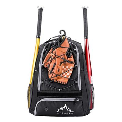 Athletico Baseball Bat Bag - Backpack for Baseball, T-Ball & Softball Equipment & Gear for Youth and Adults | Holds Bat, Helmet, Glove, Shoes