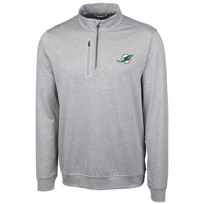 Men's Cutter & Buck Cream Miami Dolphins Stealth Quarter-Zip Jacket - Yahoo  Shopping