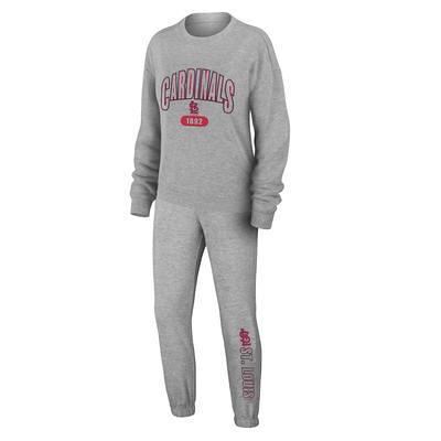 G-III 4Her by Carl Banks St. Louis Cardinals Women's Gray Dot Print  Pullover Hoodie