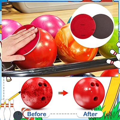 Wettarn Bowling Accessories Bowling Ball Bag for Single Ball Bowling Ball  Tote Bowling Tote Bags with Ball Holder Bowling Ball Cleaner Bowling Ball  Towel Bowling Sanding Pad for Women Men (Black) 