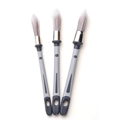 Pro Art Brush White Bristle Set Round 3pc, Paint Brushes, Acrylic Paint  Brush Set, Paint Brushes Acrylic Painting, Small Paint Brushes, Paintbrush, Acrylic  Paint Brushes
