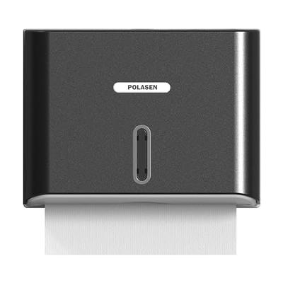 AIKE Multifold Paper Towel Dispenser, Wall Mount Tissue Dispenser with  Smart Lock, 200 Sheets Black, Folded Size 10 x 3.1 Or Smaller - Yahoo  Shopping