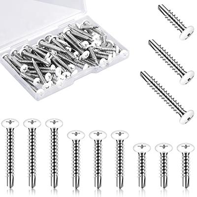 Generic HanTof 750pcs Black Tiny Screws for Electronics, M1, M1.2, M1.4,  M1.5, M1.7 Very Small Phillips Pan Head Self Tapping Screws, M