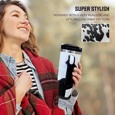 BLUE LEOPARD Tumbler Boot -fits 20-40oz