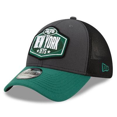 New York Jets New Era 2023 NFL Draft 39THIRTY Flex Hat - Stone/Gotham Green