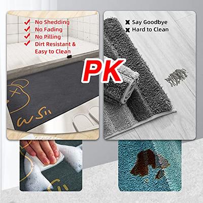 Water absorption Bathroom rug for kitchen TPR Anti-Slip pool Bath