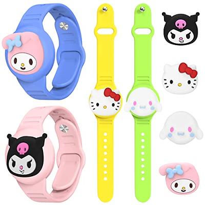  2 Pack AirTag Bracelet for Kids, Waterproof Cute