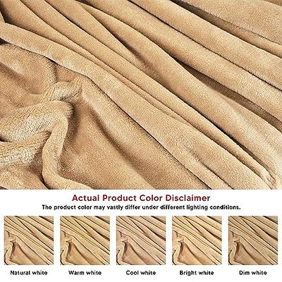 Utopia Bedding Camel Fleece Blanket Throw Size Lightweight Fuzzy Soft  Anti-Static Microfiber Bed Blanket (60x50 Inch) - Yahoo Shopping