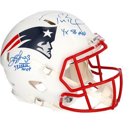 Tom Brady New England Patriots Autographed Riddell Speed Authentic Helmet  with 7x SB Champ and 5x SB MVP Inscriptions