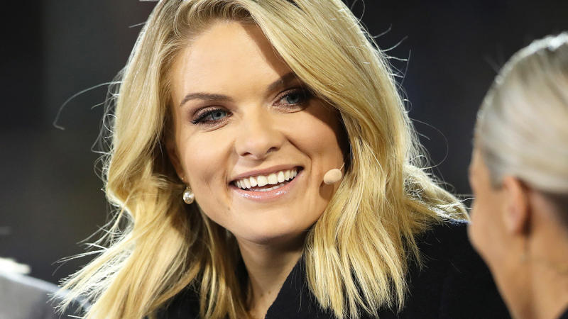 NRL: Erin Molan hospitalised after breaking arm in fall at ...