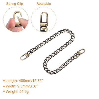 Bag Strap Extender DIY Handbag Purse Chain with Metal Buckles for Purses Handbags  Wallet Clutch Shoulder Crossbody Bags - AliExpress