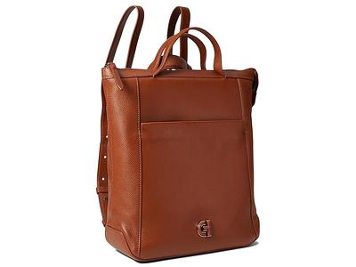 Grand Ambition Small Convertible Luxe Backpack in Dark Brown