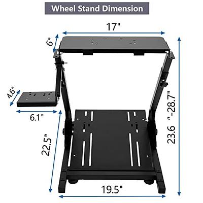 DIWANGUS Racing Steering Wheel Stand Simulator Racing Stand Tilt-Adjustable  Steering Wheel Stand for Logitech G25/G27/G29/G920,Thrustmaster T300Rs/