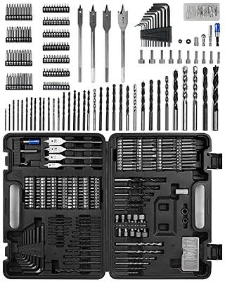 VEHIMACH Drill Driver Bit Set, 100 Piece Drill Bit Set for Drill