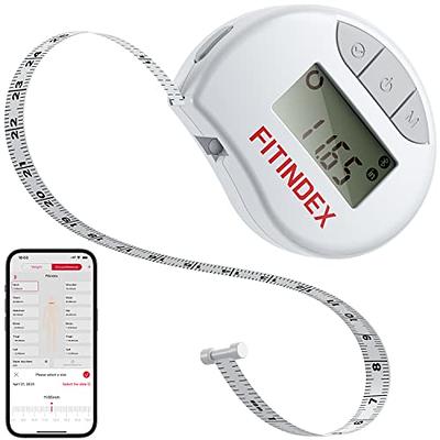 Smart Body Tape Measure, FITINDEX Bluetooth Digital Measuring Tape for Body  - Yahoo Shopping