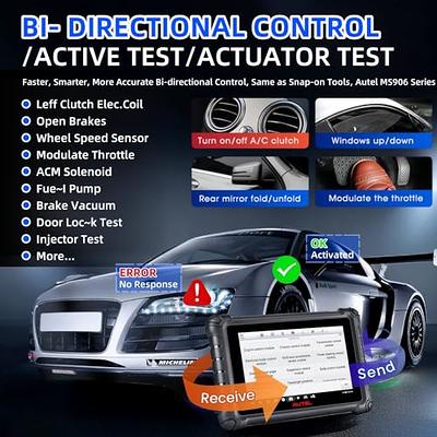 Autel MK808BT PRO Car Diagnostic Tool Autel New Upgrade OBD2 Scanner with  Active Test Reset Service All System DiagnostiC