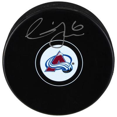 Colorado Avalanche Team Established Textured Puck