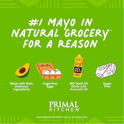 Primal Kitchen Mayo made with Avocado Oil and Cage-Free Eggs Variety Pack,  Original & Chipotle Lime, 12 Ounces, Pack of 2