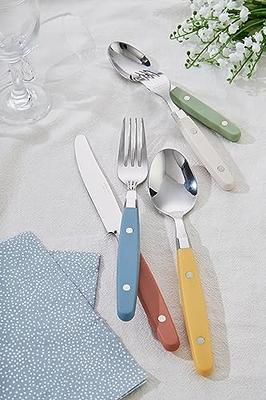 Stainless Steel Silverware Set, Handle Dinner Knife Fork Spoon