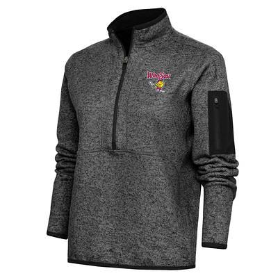 Women's Antigua Charcoal Louisville Black Caps Generation Full-Zip Jacket Size: Small