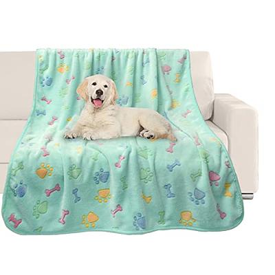 Marquess Non-Slip Dog pet Blanket Sofa Pet Mattress, pet Blanket Cute paw  Print, Washable and Easy to Clean, for Dogs/Cats, Includes a Teething  Stick(Black,Blue,Yellow) - Yahoo Shopping