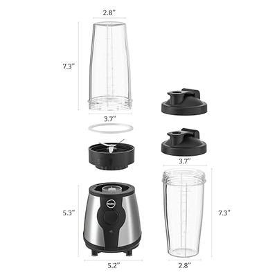 iCucina Blenders for Shakes and Smoothies, 300W, 2 * 28 oz To-Go