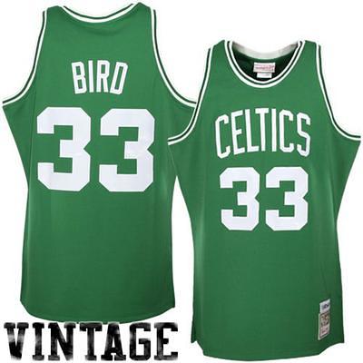 Koszulka Mitchell & Ness Boston Celtics #33 Larry Bird green