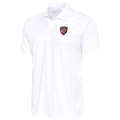 Men's Antigua White Baltimore Ravens Team Logo Throwback Big