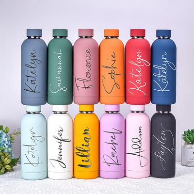 (Gift Set) Personalized Thermos - Laser Engraving