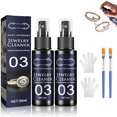 EZGHAR Jewelry Cleaner 03 for All Jewelry, Anti Tarnish Jewelry Cleaner,  Magic Incredible Jewelry Cleaner 03, Quick Jewelry Cleaning Spray (3PCS) -  Yahoo Shopping