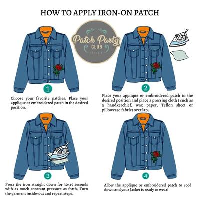 Iron-on Patch Love the Skin You're In, Embroidered Patches for Hats, –  PatchPartyClub