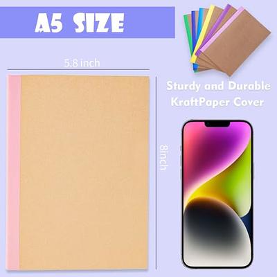  Colacoo Cute Spiral Notebook, 3 Pack College Ruled A5