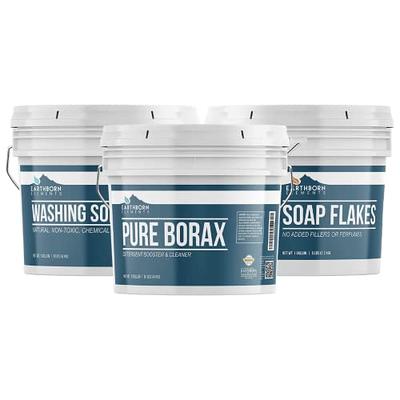 Earthborn Elements Borax Powder, Washing Soda, Soap Flakes (1 Gallon ea.)  Multipurpose for cleaning & laundry, Resealable Bucket - Yahoo Shopping