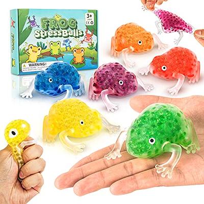 Water Beads Sensory Stress Ball Stress Relief Squeezing Balls. Frog Shaped,  Calming Toy to Relieve Anxiety