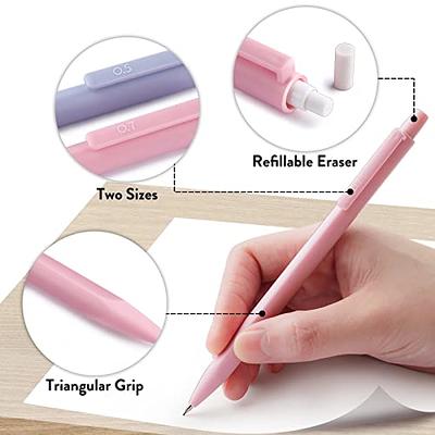 6PCS Eraser Pencil Sketch Pencil for Drawing Pen-Style Erasers and Pencil  for Home, School and Office Use 