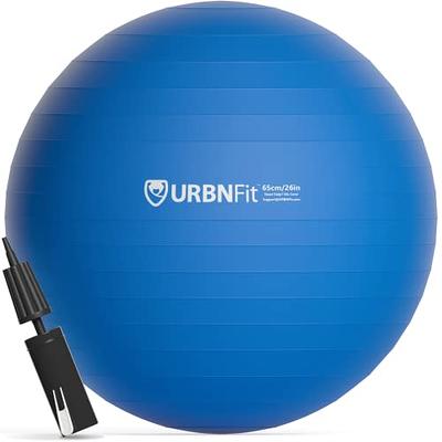 URBNFit Exercise Ball - Yoga Ball for Workout, Pilates, Pregnancy,  Stability - Swiss Balance Ball w/Pump - Fitness Ball Chair for Office, Home  Gym, Labor- Blue, 30 in - Yahoo Shopping