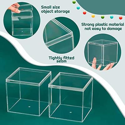 Zerodeko Box Transparent Storage Bucket Plush for Dolls Stuffed Animals for  Kids Clear Display Case Plastic Storage Boxes Clear Acrylic Display Case