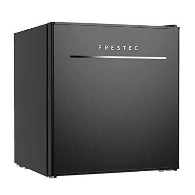 Frestec 1.6 Cu.Ft Mini Fridge with Freezer,Mini Fridge for Bedroom